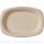 BAGASSE lapostányér ovális ECOECHO 22cm 10x50db/karton