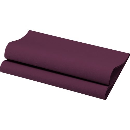 Dunisoft PLUM textilhatású szalvéta 40x40cm 60db/csom KIFUTÓ!  (12x60db/karton)