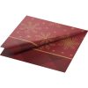 RHOMBUS BORDEAUX szalvéta 3 rétegű 33x33cm 50db/csomag (10csom/karton)