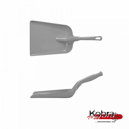 Lapát rövid nyéllel, PP 270x320/540mm SZÜRKE Kobra