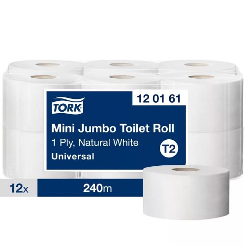 Mini Jumbo toalettpapír 1réteg Tork Universal  12 db/karton