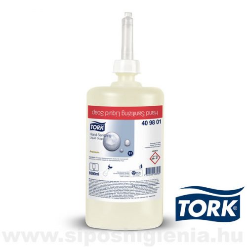 Kézfertőtlenítő folyékony szappan 1 liter ( 6db/kart.) Tork Premium S1 rendszer