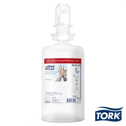 Tork alkoholmentes kézfertőtlenítő hab 1000ml Tork Premium S4 Rendszer