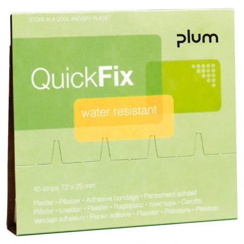 Plum QuickFix Ragtapasz vízálló 45db/csomag  (6csom./doboz)