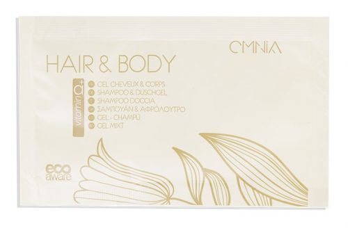 OMNIA MIX Hair and Body, Sampon és tusfürdő, 10ml, (900 db/karton)