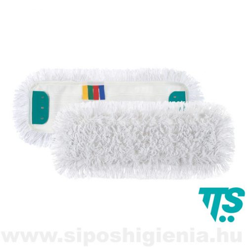 Mop Polyester csiptetős 50X16cm színkodoló szalagokkal Polyester hátlap TTS system