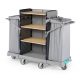  Green Hotel 905  Trolley with Rilsan painted frames and foldable bag holders, included covering