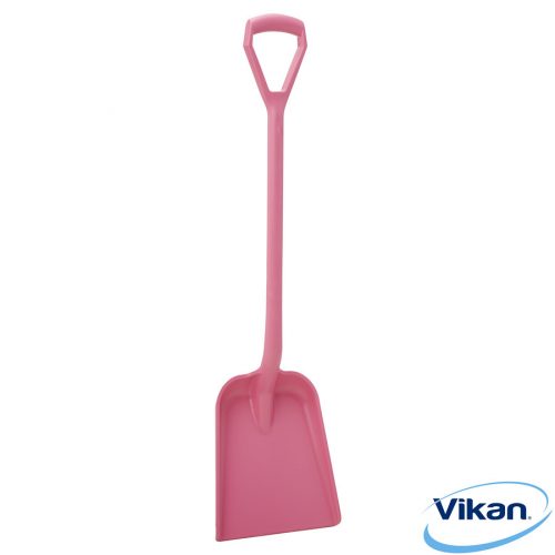 Lapát D markolattal, rövid nyéllel, 327x271mm fejjel pink 1040mm Vikan