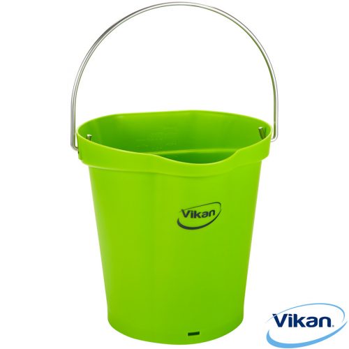 Élelmiszeripari Vödör 6 liter LIME Vikan HACCP System